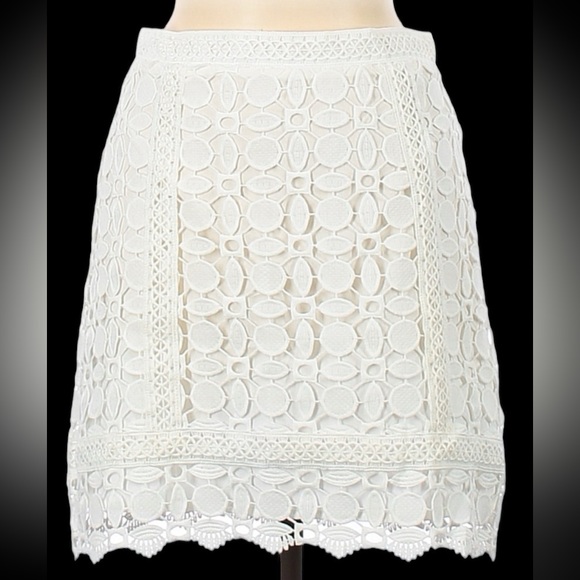 TopShop Lace Pattern Skirt - Picture 3 of 6